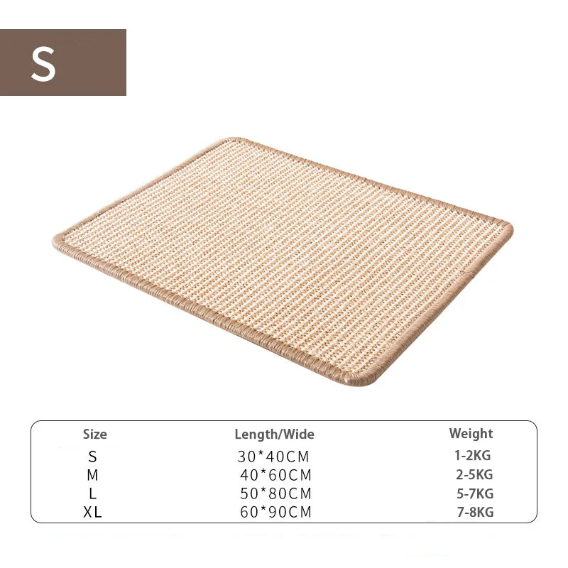 Cat scratcher scratch pad nest mat cat claw sharpener anti-scratch sofa corner protection cat scratcher sisal
