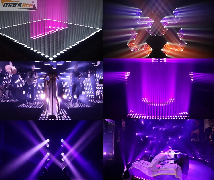 High power 25 Heads Stage Light 5x5 Dmx led Pixel Matrix Beam Blinder Led Tv Matrix Price