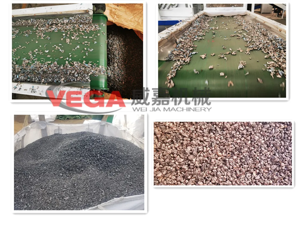 Direct factory copper and plastic separator equipment Scrap copper wires cable crusher and separator machine
