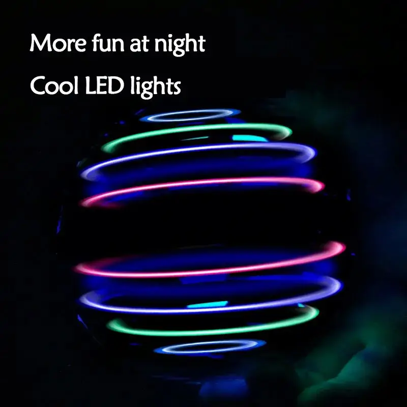 SS 7-9 min Fly Nova Pro Magic 360 Rotating Hover Mini Drone Led Flying Orb Ball Toy Flying Spinner Boomerang Ball