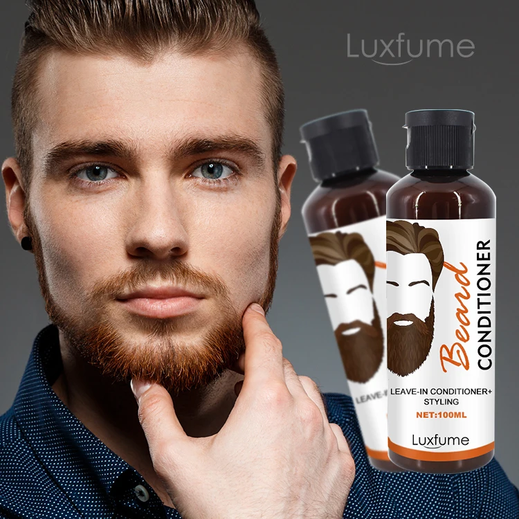 Private Label Smooth Whiskers Mustache Goatee Prevent Beard Breakage Men Beard Conditioner