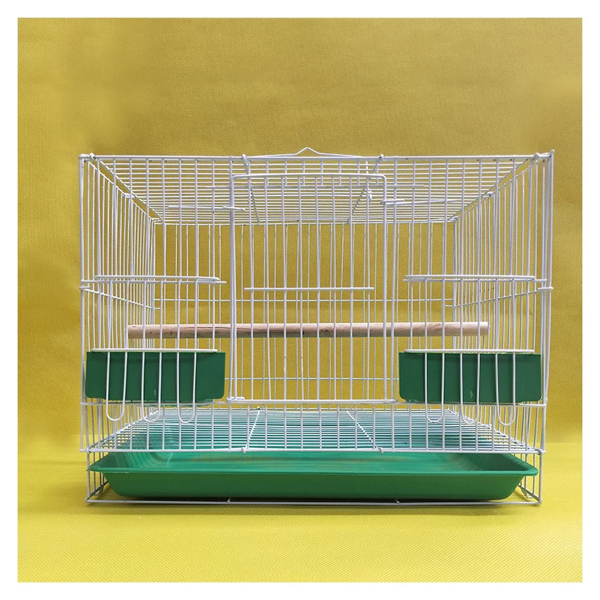 Factory Wholesale foldable large wire pet bird parrot big breeding cage 2021