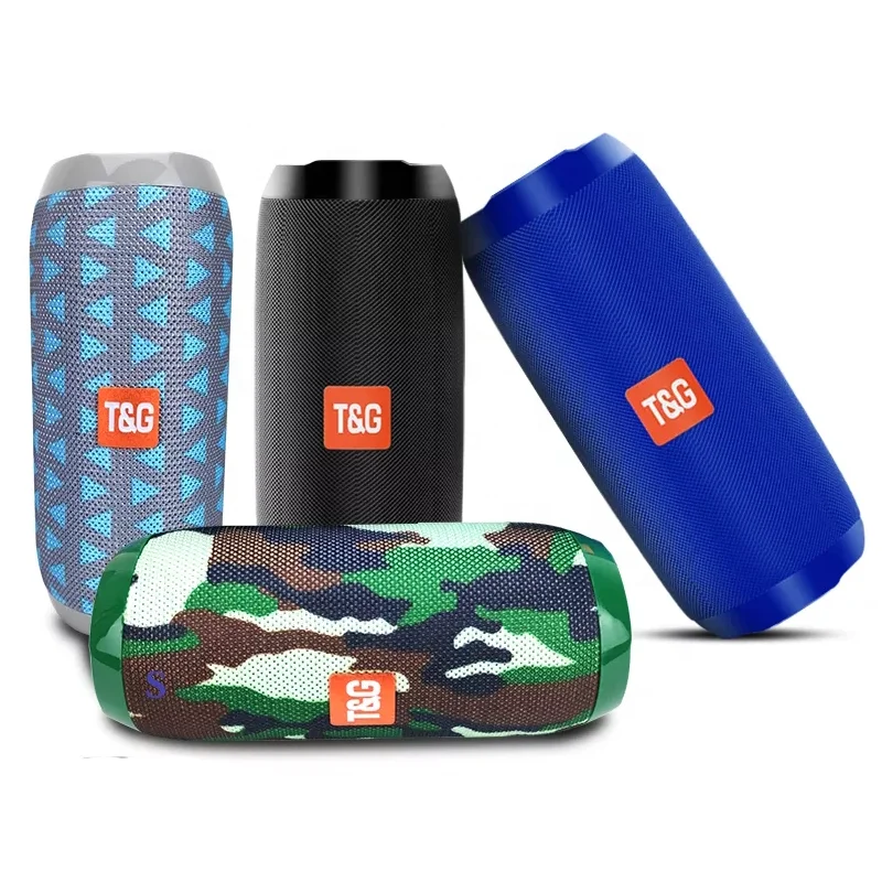 Portable TG117 Speakers Sports Waterproof Fabric Outdoor Wireless Hifi TG 117 BT Wireless Speaker