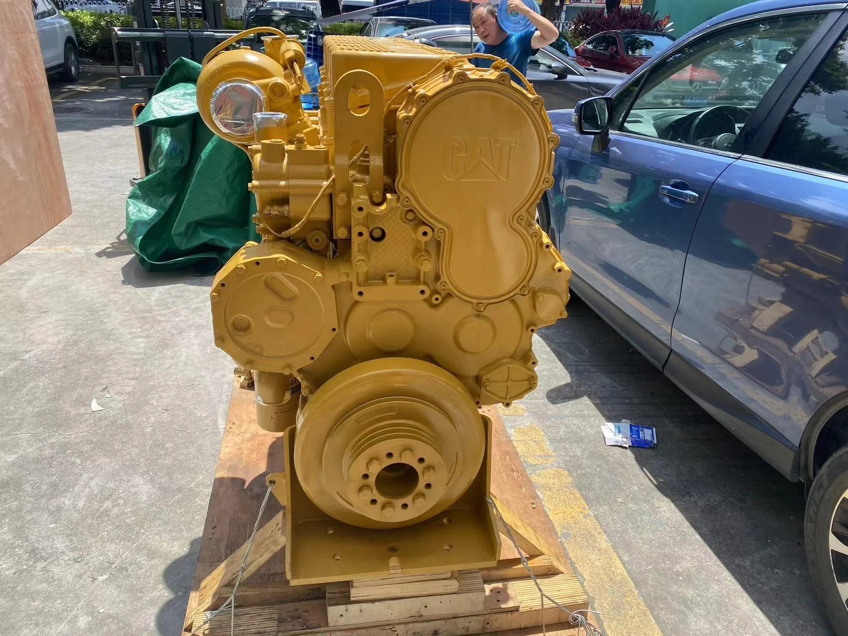 Rebuilt Engine 487-6161 4876161 359-2103 3592103 423-7852 4237852 C15 403KW 2100RPM ENGINE for TH31 CX31 Oilfield version Motor