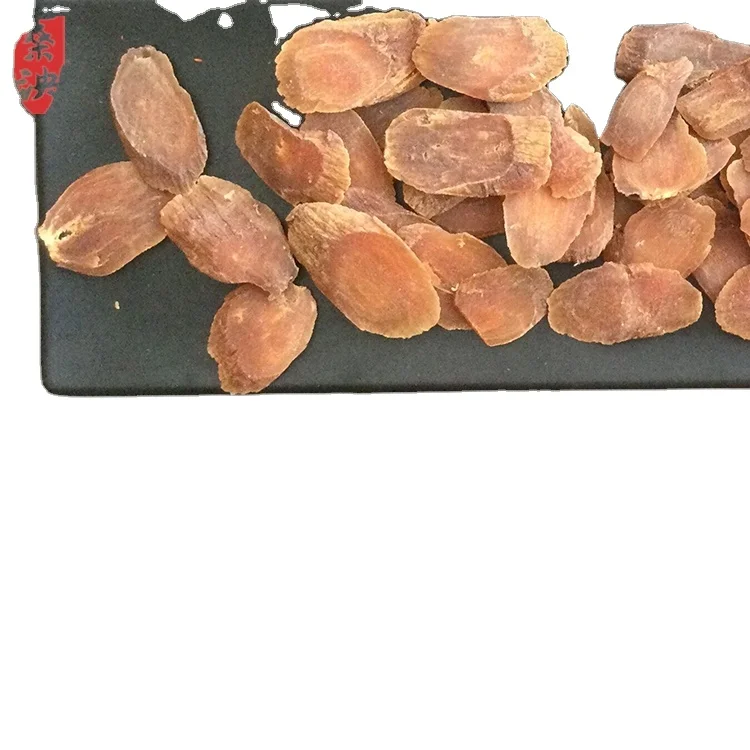 High Quality Dried Red Ginseng Root Pieces Slice Red Panax Ginseng Root Slice