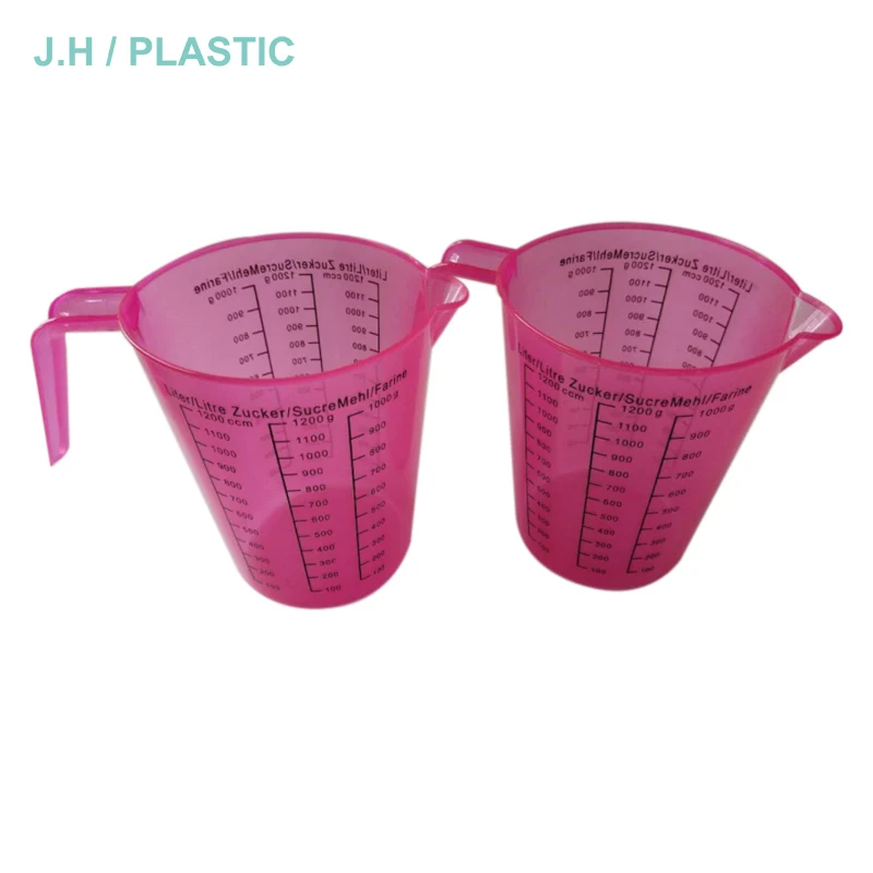 Bamboo based High Quality Disposable 1000ml Kitchen Baking Coffee Measuring Cups And Spoon Set