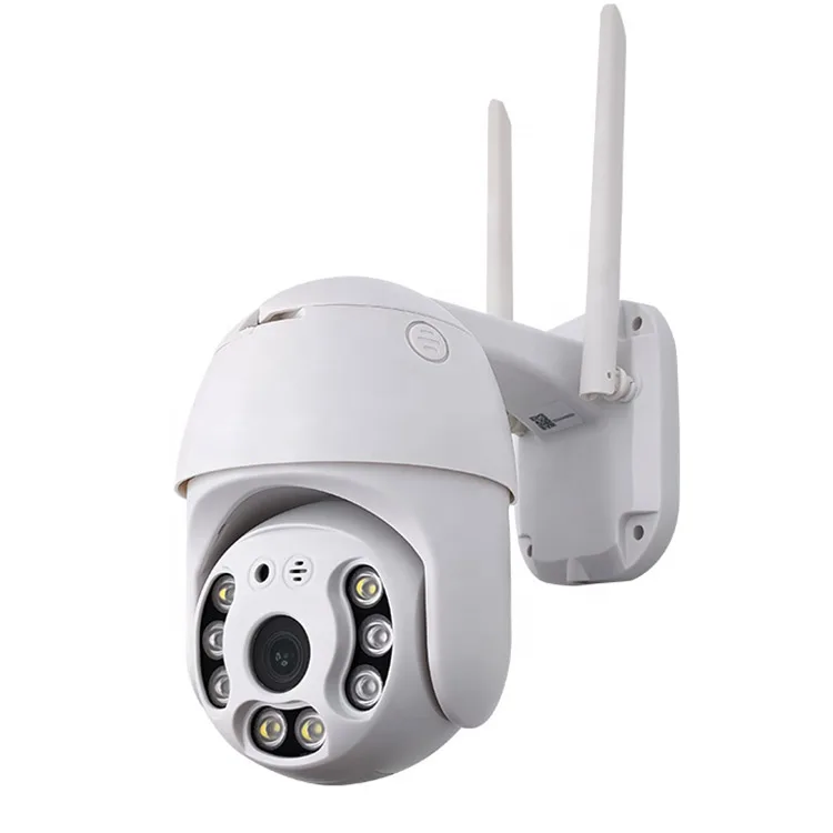 Wire Free Mini PTZ WIFI Security CCTV Long Range Camera On Vif Wireless Outdoor HD 1080P Home Security System Motion Detection