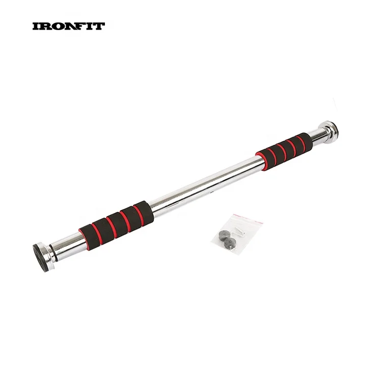 Оптовая продажа, стальная легкая Регулируемая подтягивающая штанга для тренажерного зала, домашних тренировок