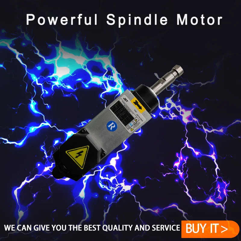 JFB-0.75KW sealing side high speed electric lathe motor spindle