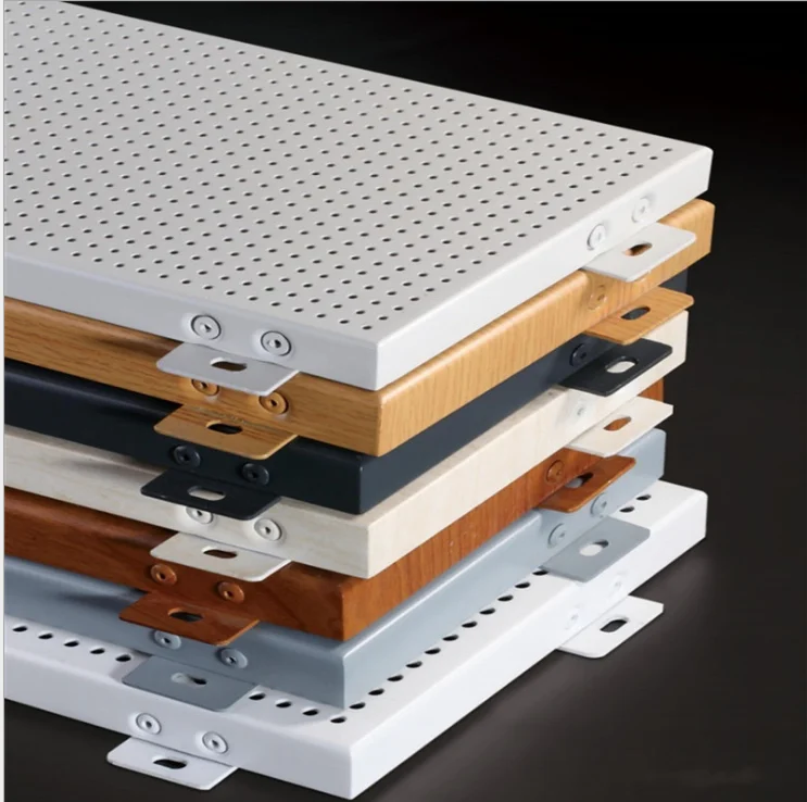 Exterior Wall Architectural Perforated Metal Aluminum Facade Cladding Panels