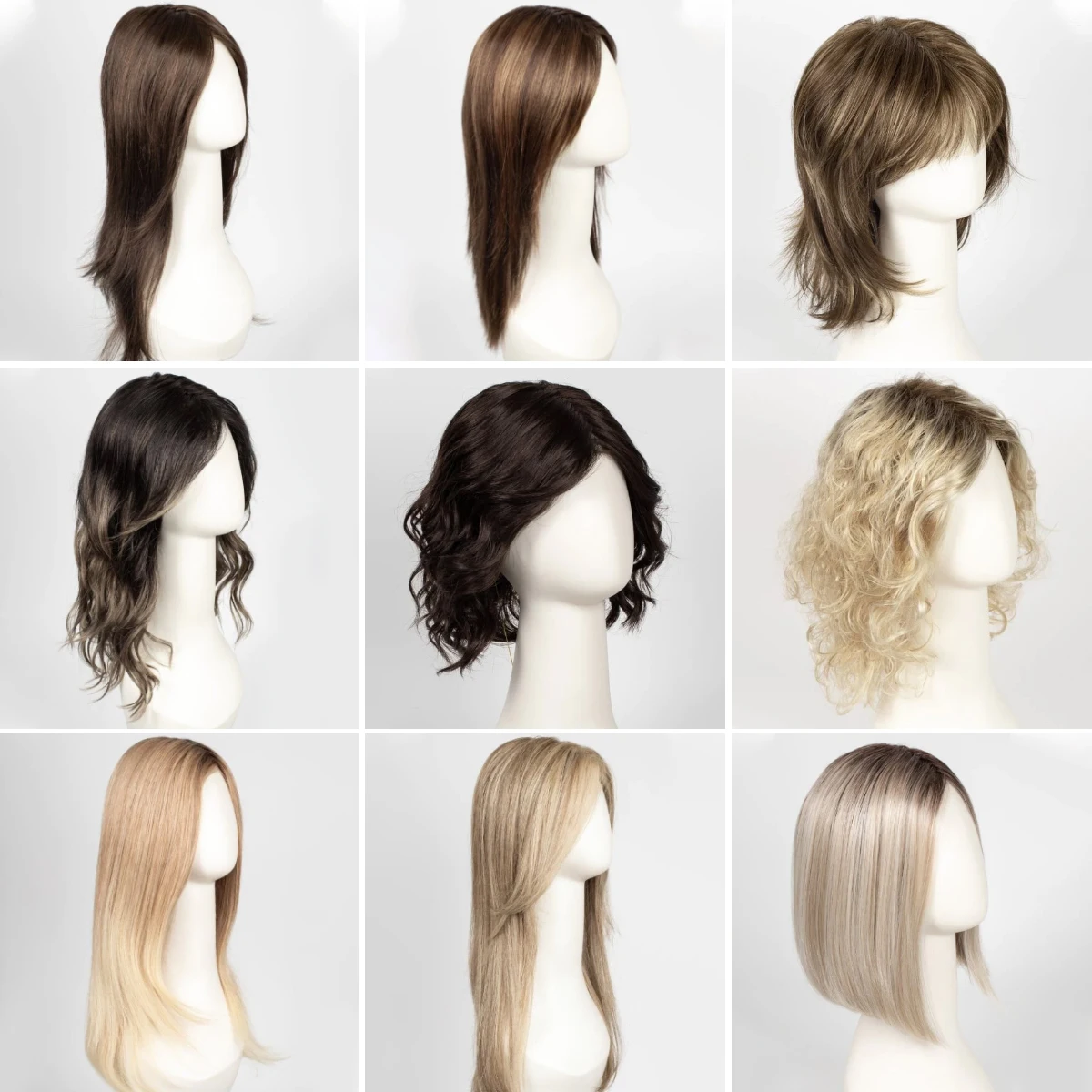 Wholesale Wigs Fashion Butterfly Haircut Wigs Long Curly Wavy Middle Part Layered Synthetic Fiber Hair Wigs For Women