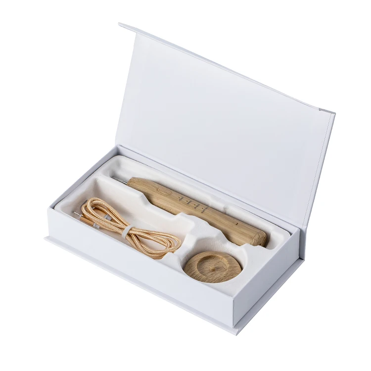 H200 Natural Organic Biodegradable Ultrasonic Bamboo Toothbrush Head Sonic Electric Eco-friendly Wood Toothbrush