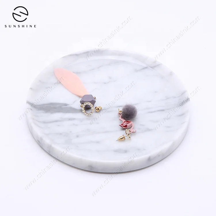 New Arrival Stone Marble Decorative Serving Tray For Hotel