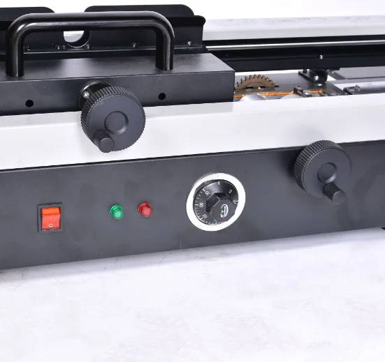 SG-40A desktop glue binder A4 size manual hot melt glue book binding machine