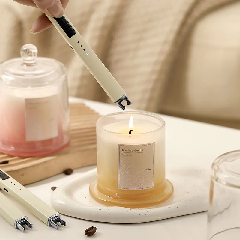 Новая электрическая зажигалка Usb аккумуляторная сигарета Лазерная Зажигалка для свечей