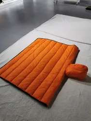 Портативное теплое пончо по заводской цене, водонепроницаемая накидка, маленькое одеяло для лагеря, носимый спальный мешок