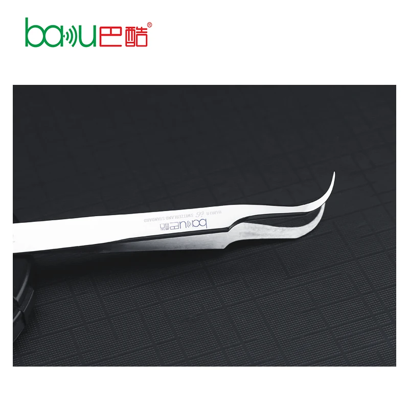 
Wholesale high quality 304 stainless steel polishing electrostatic tweezers hand tool circuit board BAKU ba-i6 