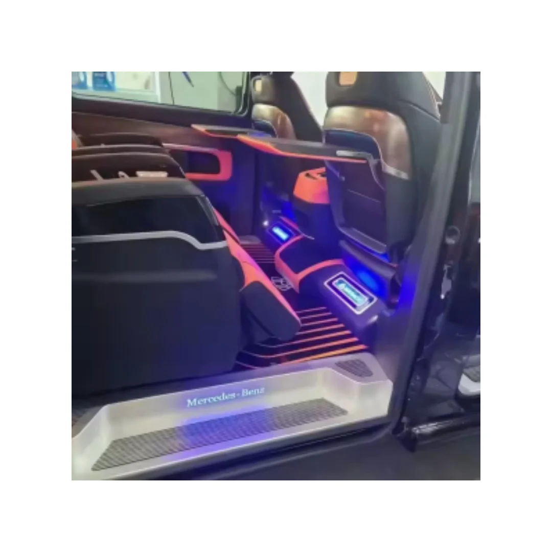 Luminous integrated foot pedal interior modify kit for Mercedes V class Metris V250 V260 W447