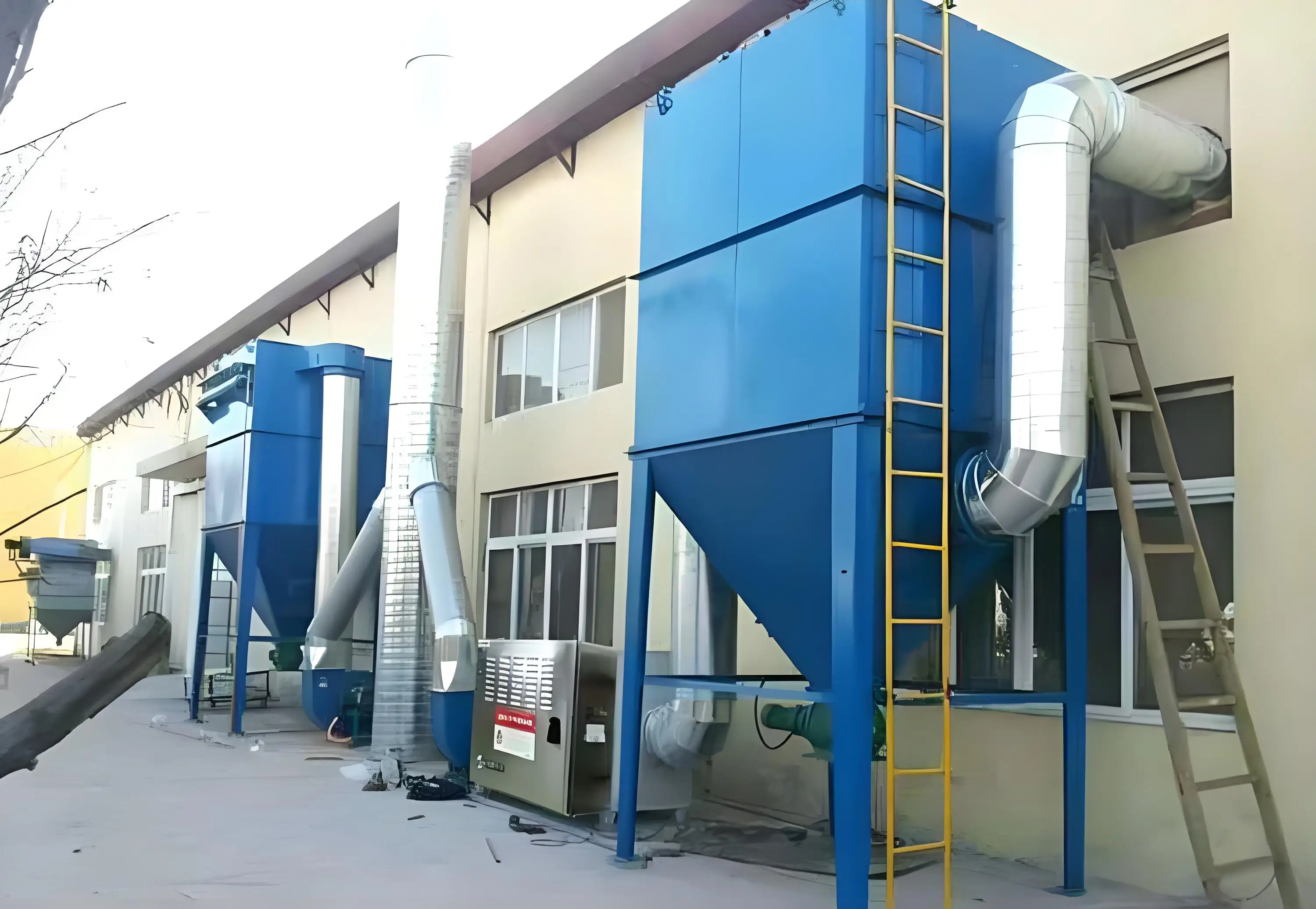 Factory Price Baghouse High Efficiency Pulse Bag Dust Collector Industry Dust Removing System Equipment