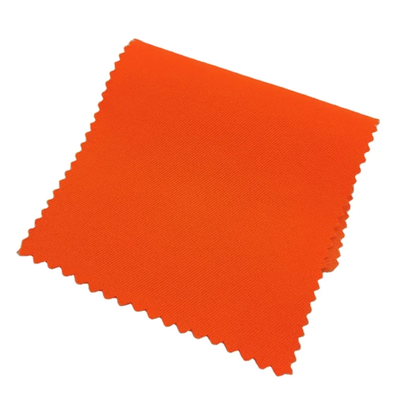 High Visibility  Workwear Polyester Cotton  Fabric for Fluorescent Water-Repellent Jacket