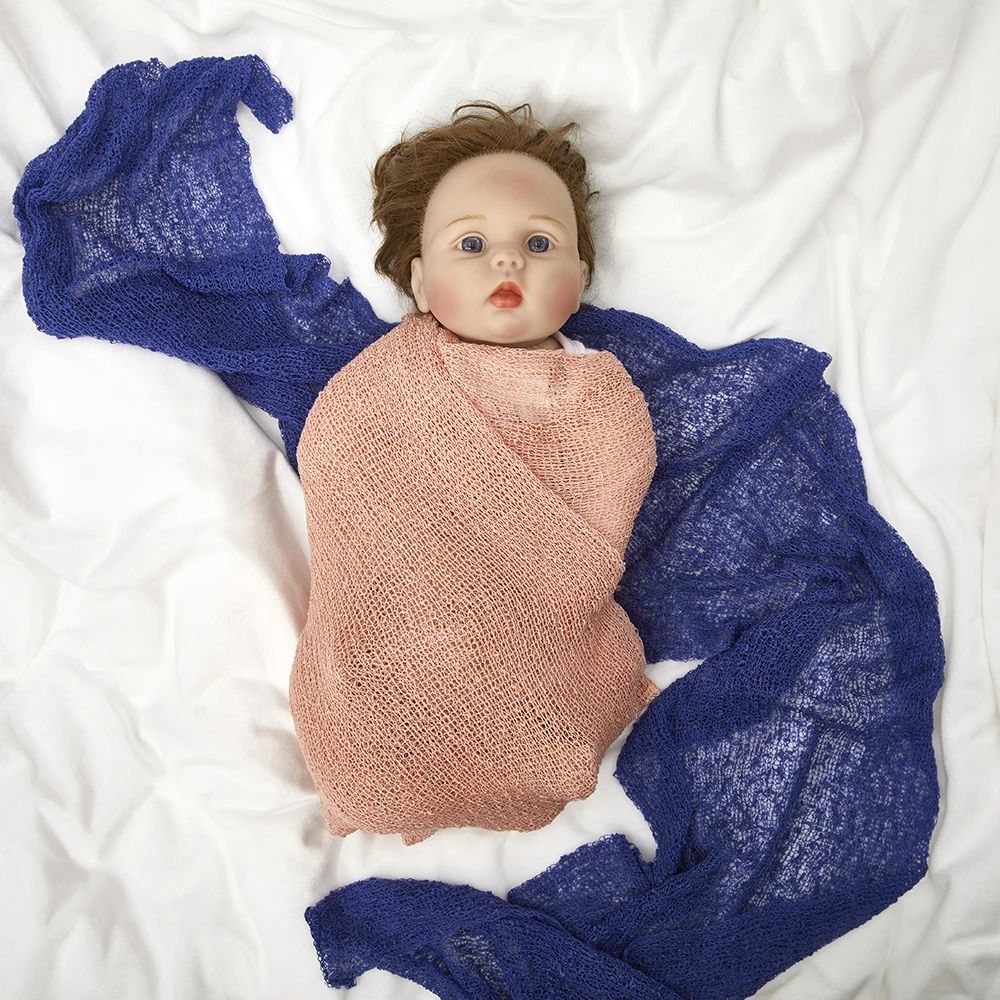 Acrylic Fiber Soft Skin-friendly Baby Wrap Baby Swaddle Blanket