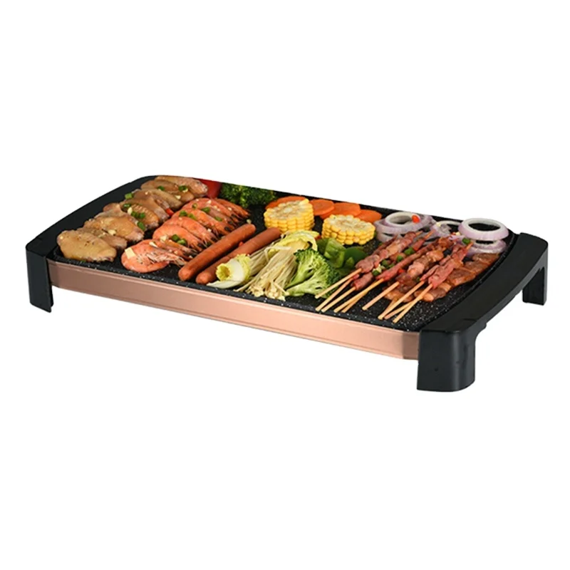 Aluminum Die-casting Griddle Electric BBQ Grill Plate