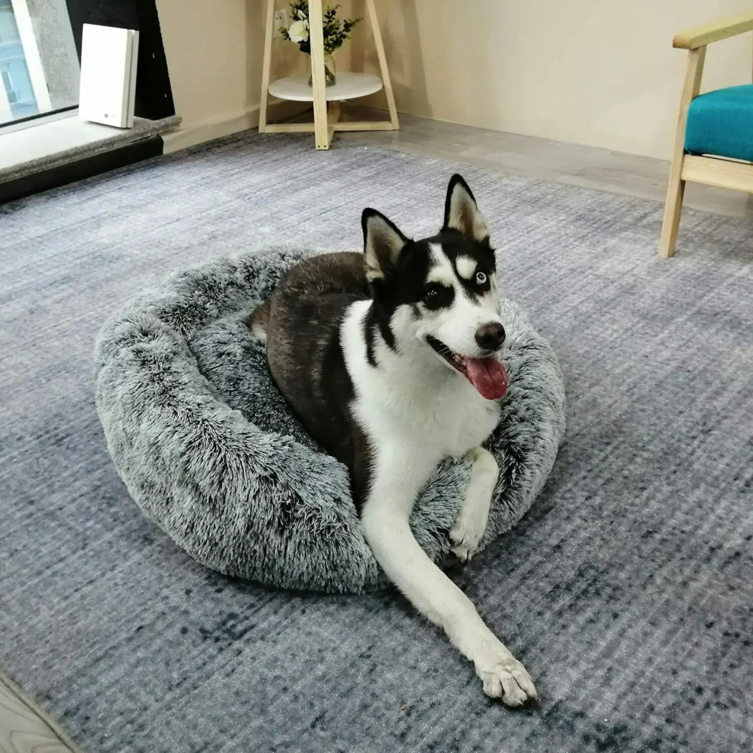 Wholesale Pet Products faux fur dog cat beds Plush soft warm cama para mascota Pet Beds