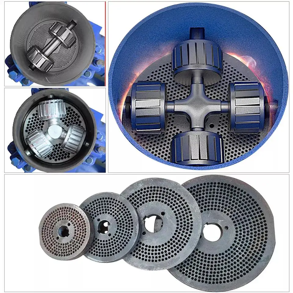 Manufacturer Supply Chicken Feed Making Machine Animal Food Maker Birds Fish Pet Poultry Pellet Mill For Sale