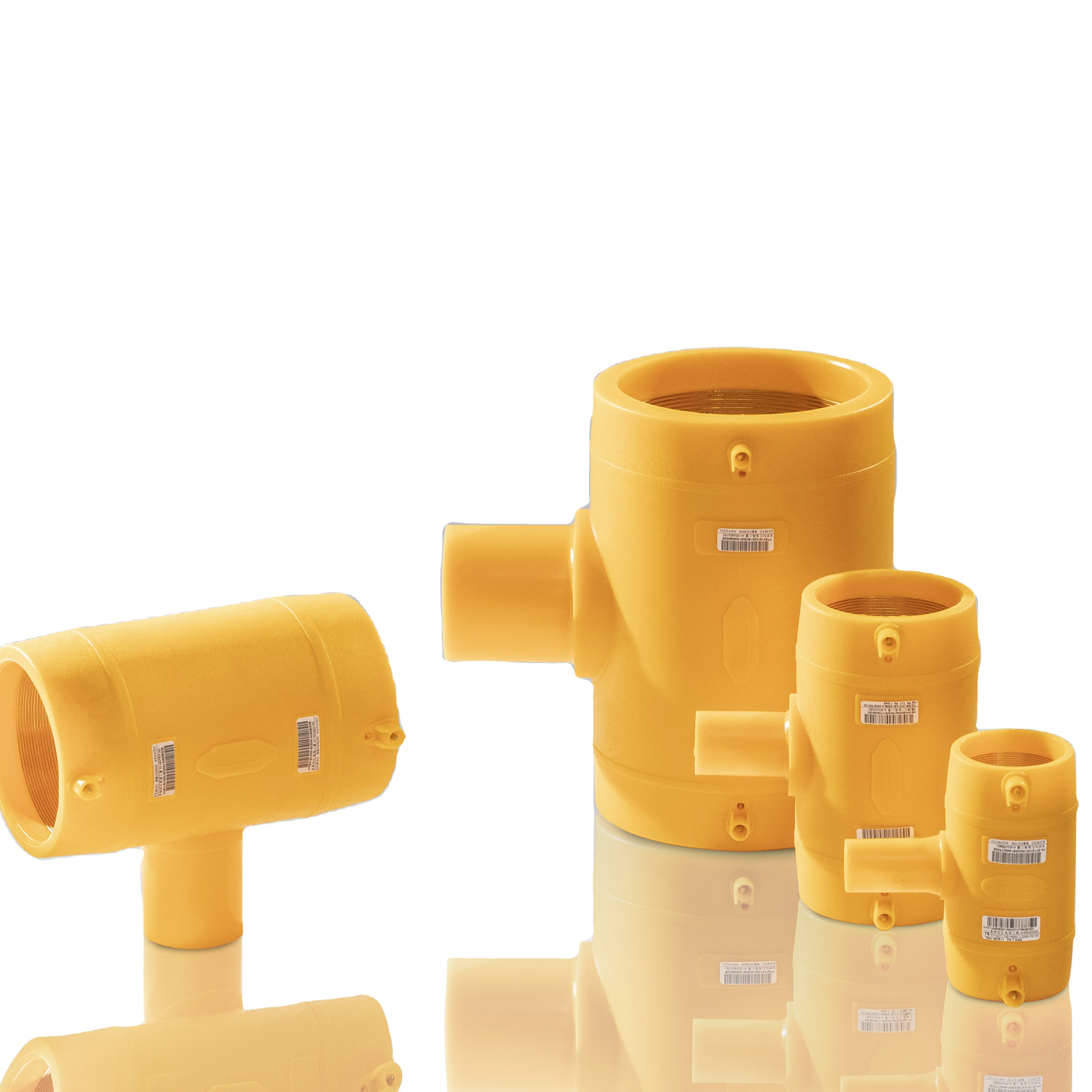 HDPE Electro fusion Fitting  Reducer Tee  SDR11 for gas