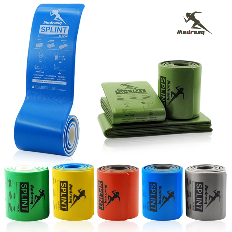 Medresq Factory Supply Aluminum Splint Medical Waterproof  Moldable Splint for Emergency Survival