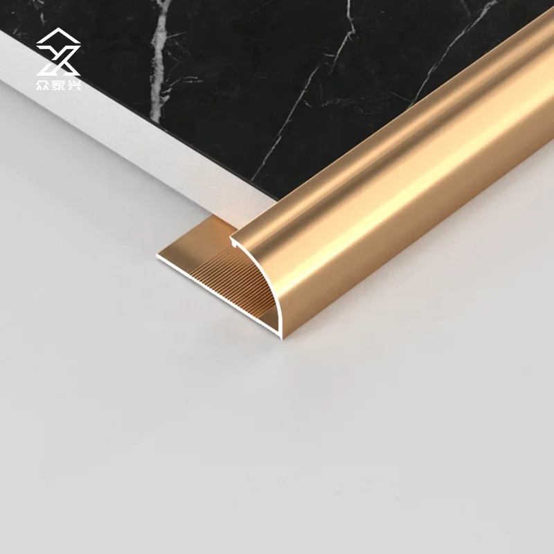 External Corner Angle Ceramic Edge Metal Trims Aluminum Alloy profile Edge Trim Ceramic Tile Trim Metal Edg accessories