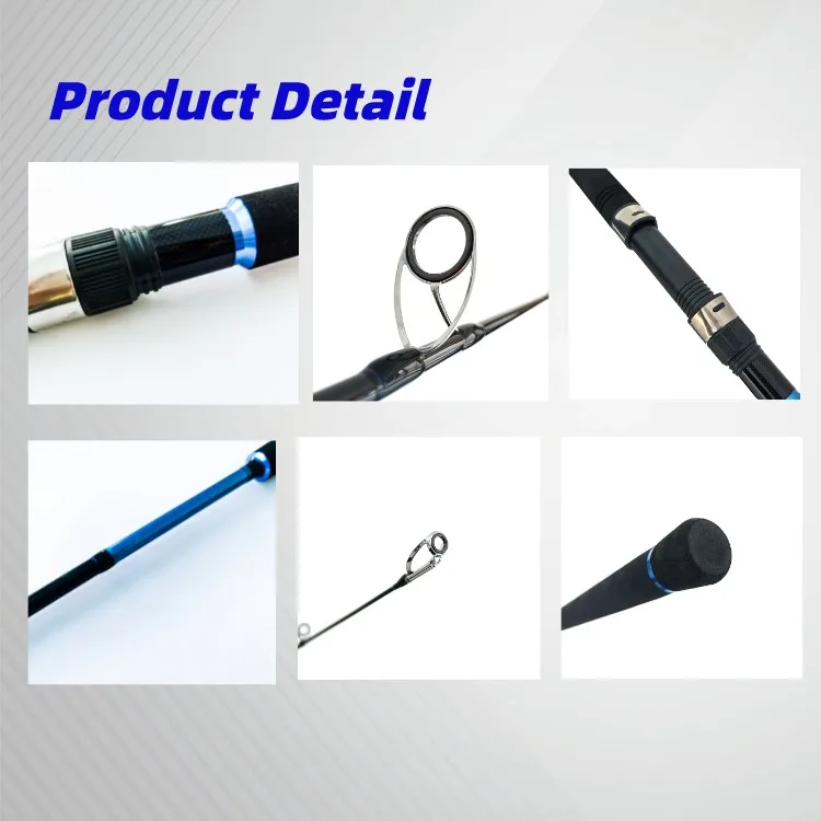 OEM/ODM fuji alconite saltwater fishing carbon fiber sea bass ocean beach inshore  fishing rod basic shore jigging rod