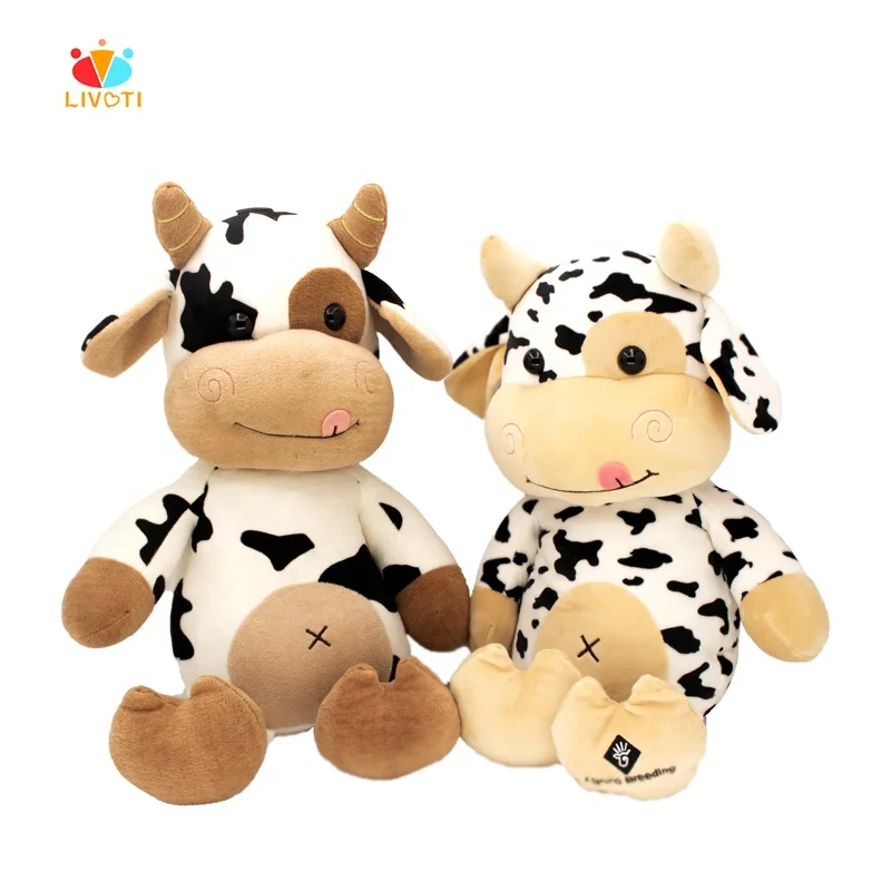 18cm -50cm Stuffed Cattle Pillow Soft Grab Machine Toys Cute Plushies Toy Dog Vacuum Bag Plush Unisex Dog Doll Gundam Model