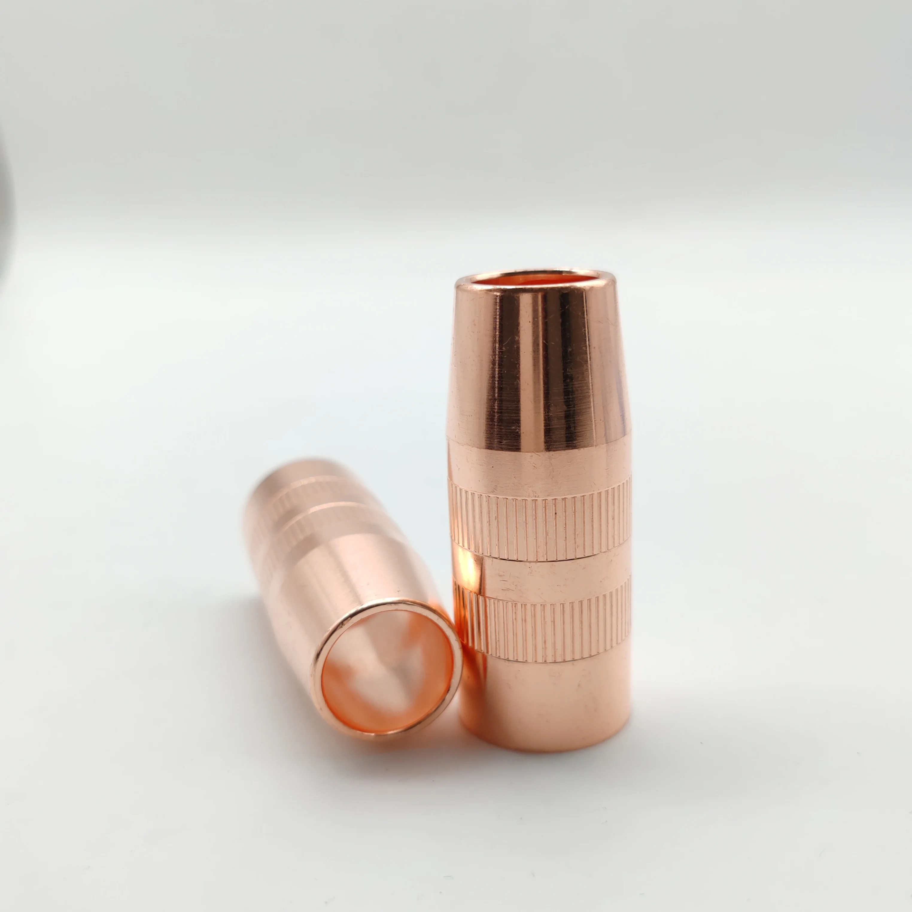 High quality Fronius MTB400i Robot Copper MIG Welding Spare Parts Gas Nozzle For MIG Welding Torch