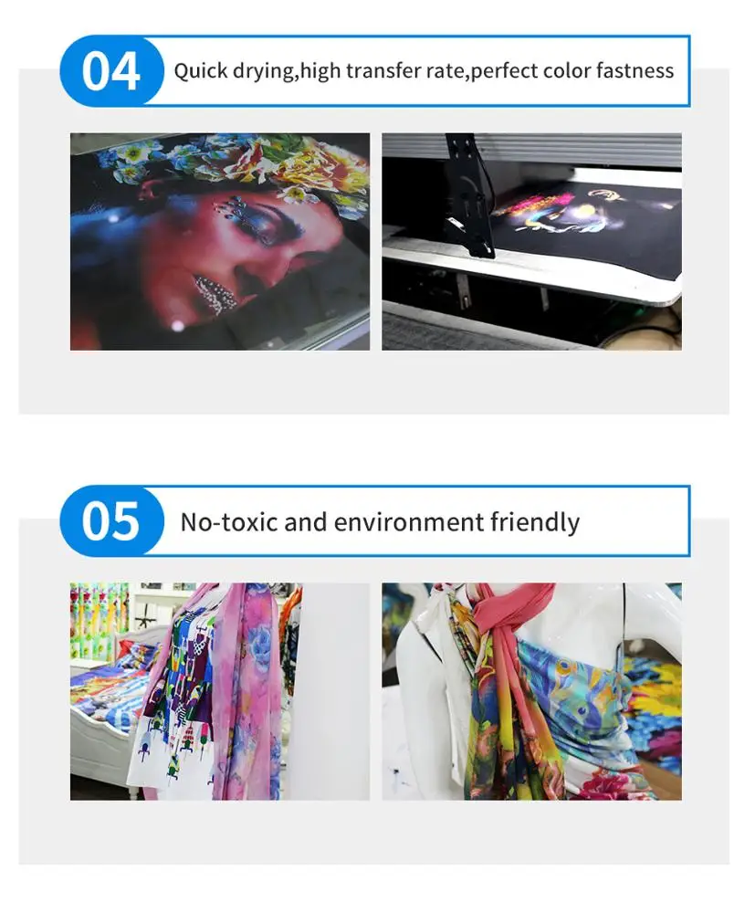 Korea DTI 6 colors 1000ml inktec sublinova smart ink sublimation for L313/L310/L805