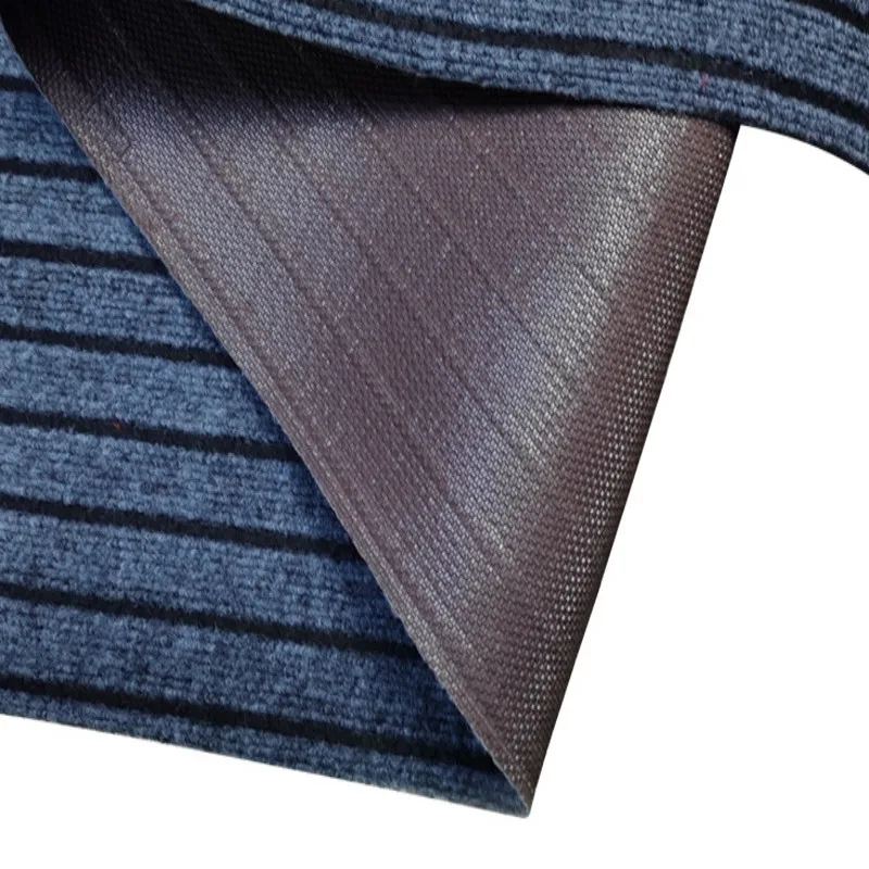 American hot sale welcomed  seven striped mat with TPR backing PVC backing widely used indoor outdoor mat carpet rolls