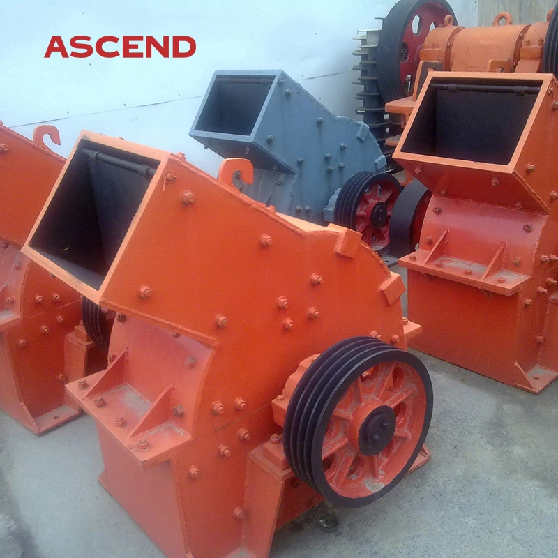 High quality gold ore stone powder making hammer crusher mill machine in Africa