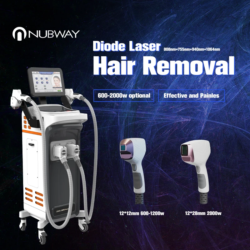 2024 Professional Medical Ce Tuv Diode Laser Hair Removal Professional Diode Laser Hair Removal Machine Titanium Germany
