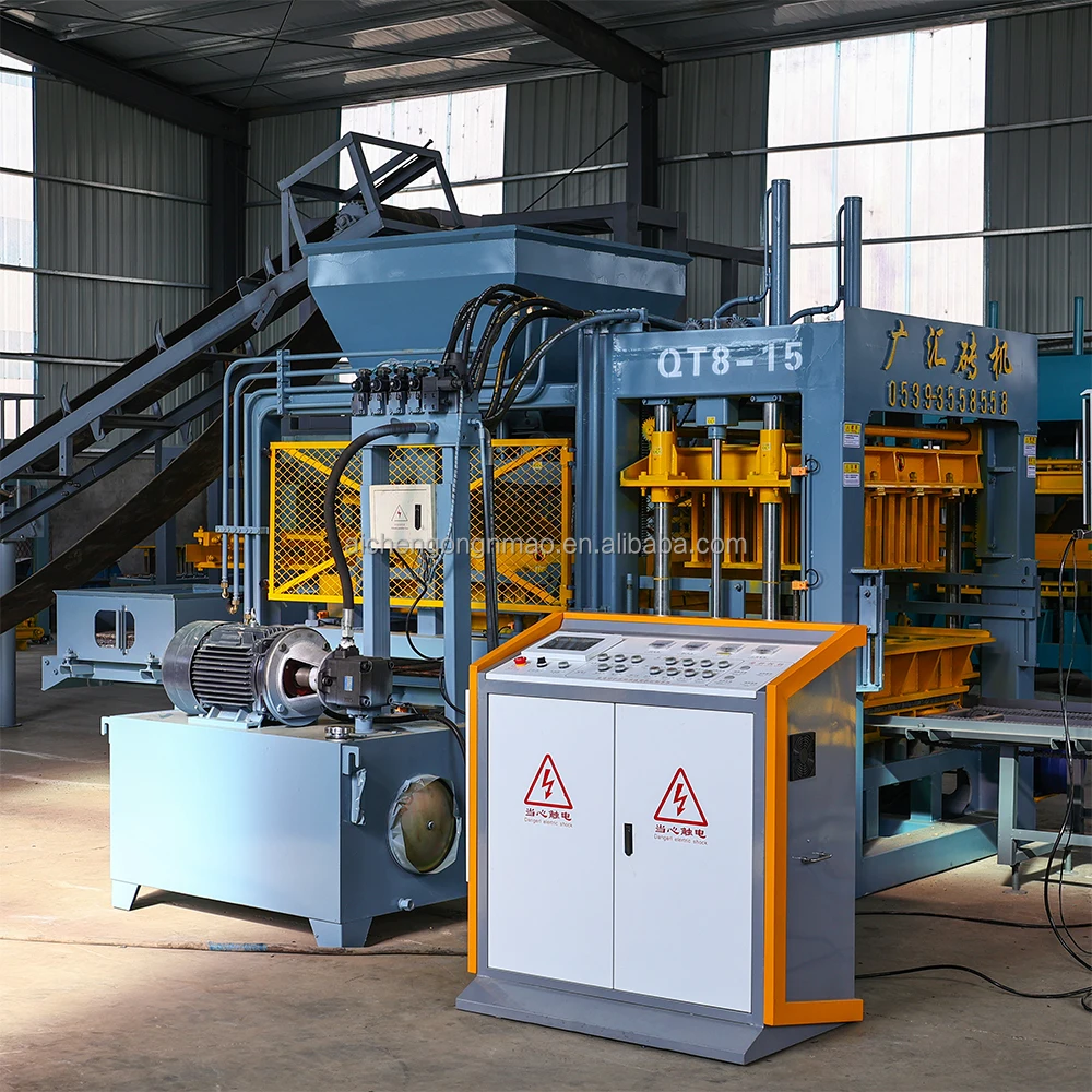 Aichen long service life hollow cement block factory machinery EPS foam concrete insulation block/brick making machine