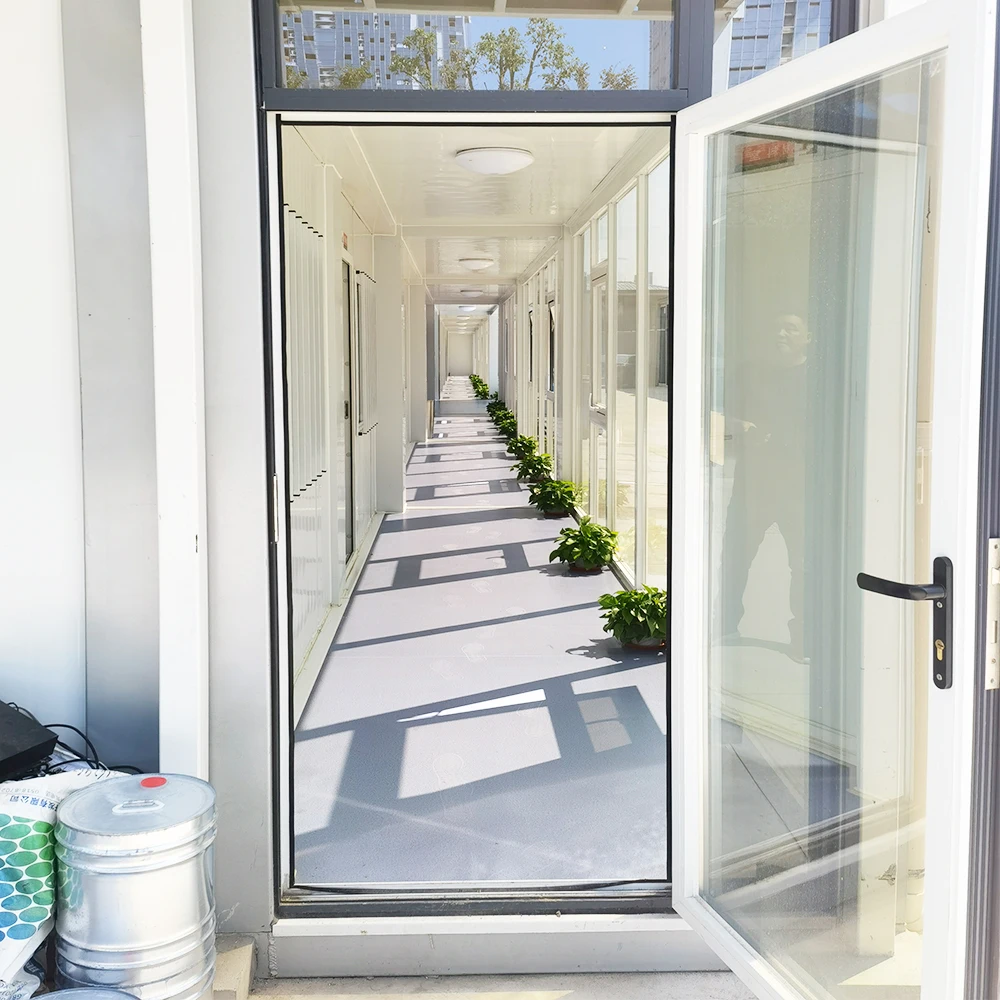 Good quality Fashion design Good  small  house prefabricated with glass wall in low price