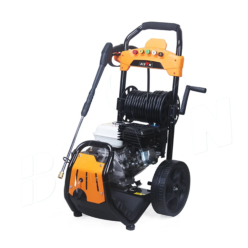 Bison Wholesalers Car Wash Back Up 170BAR 6.5HP 9LPM High Pressure Washer With Good Price