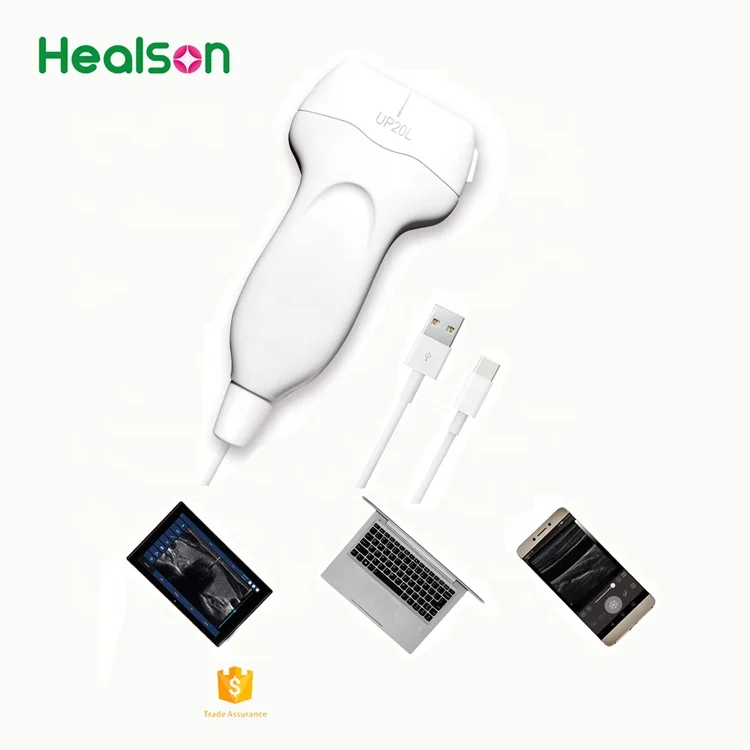 
Healson UP20 portable ultrasound probe low price for phones/laptop/computer from manufacturer in China 