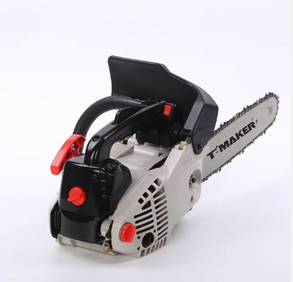 yingtong 25cc 12 inch gasoline saw0.9kw high-power 2-stroke engine oil household Wireless small portable saw Single handed saw