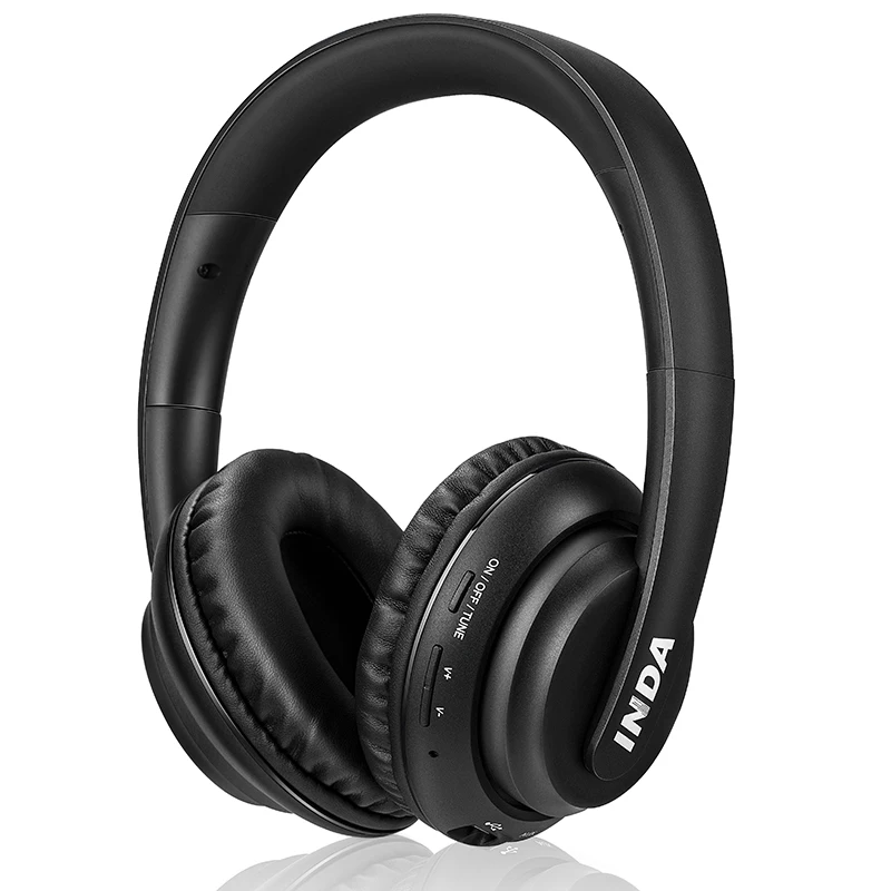 Headphones for TV, wireless stereo headset for TV viewing with charging station INDA YH710