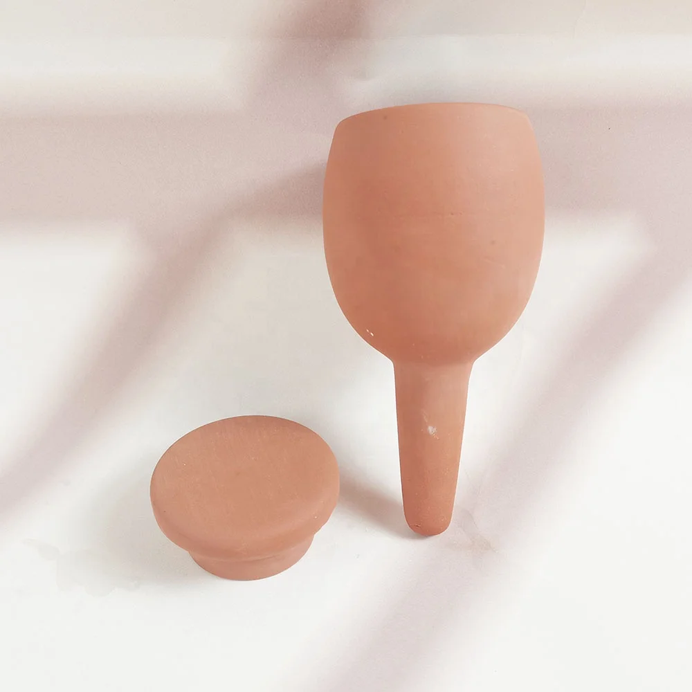 Factory-Sold Terracotta Watering Spikes Clay Olla Pots Garden Use Flower Pot Irrigation System for Plants & Watering