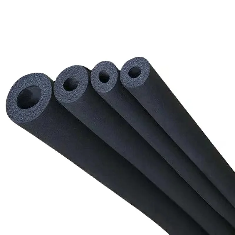 Flame retardant soft foam rubber tube insulation rubber foam pipe closed cell rubber foam tube