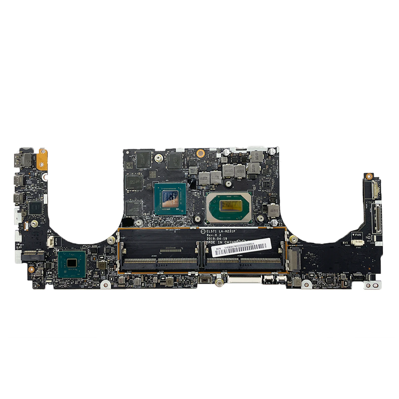 EL571 LA-H231P 5B20S43052 For Lenovo Yoga S740-15IRH Laptop Motherboard GTX 1650 4G SRF6U I7-9750H CPU
