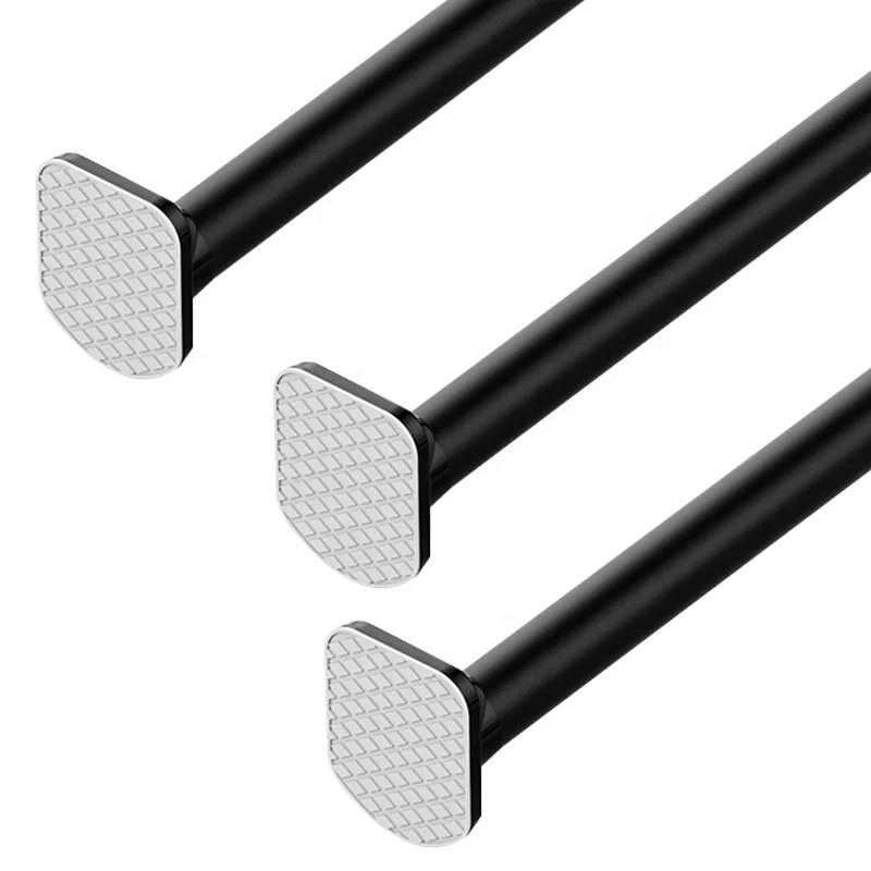 
easy to remove and install High quality decorative curtain rod telescopic adjustable curtain rod 