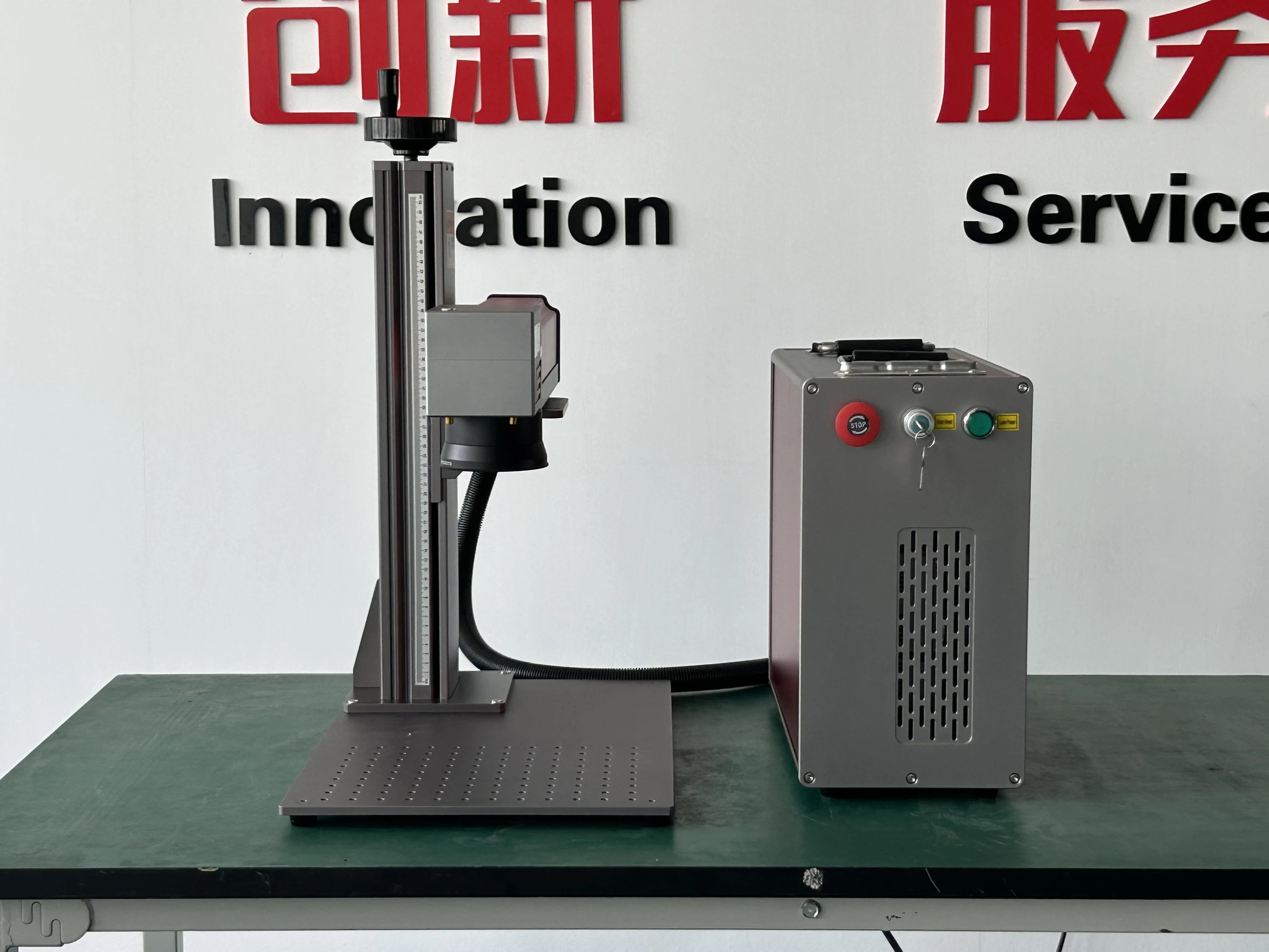 Best laser for printing Arabic letters laser marking machine on plastic metal 30W 50W 60W