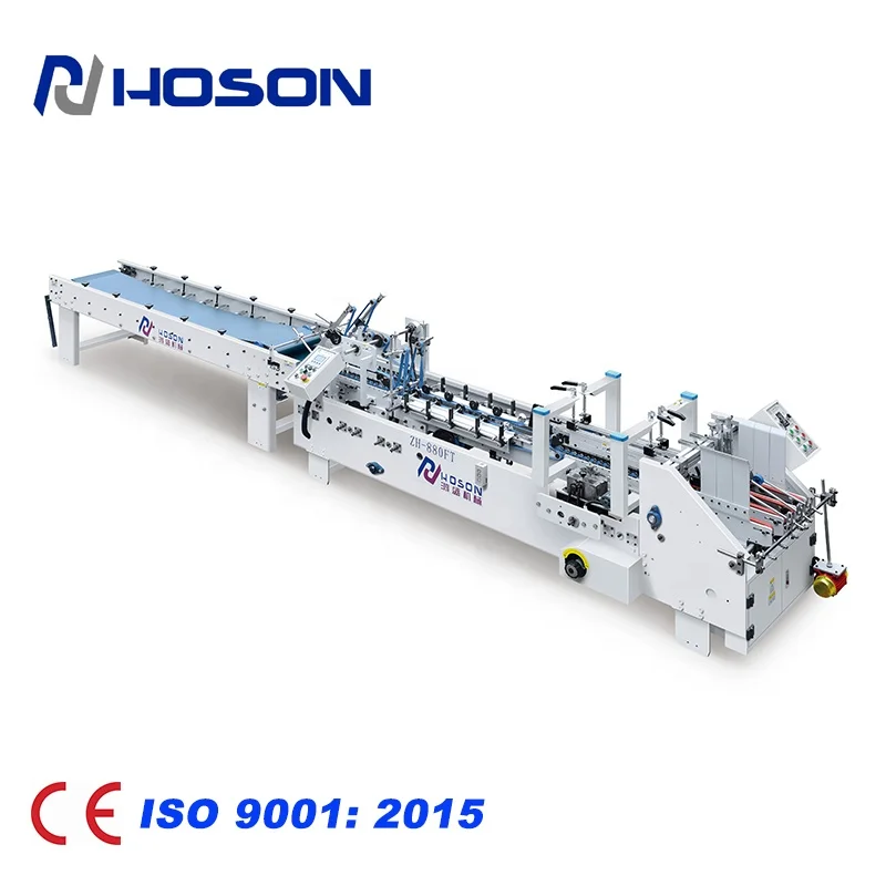 
ZH-880FT Paper Box Side Pasting Machine 